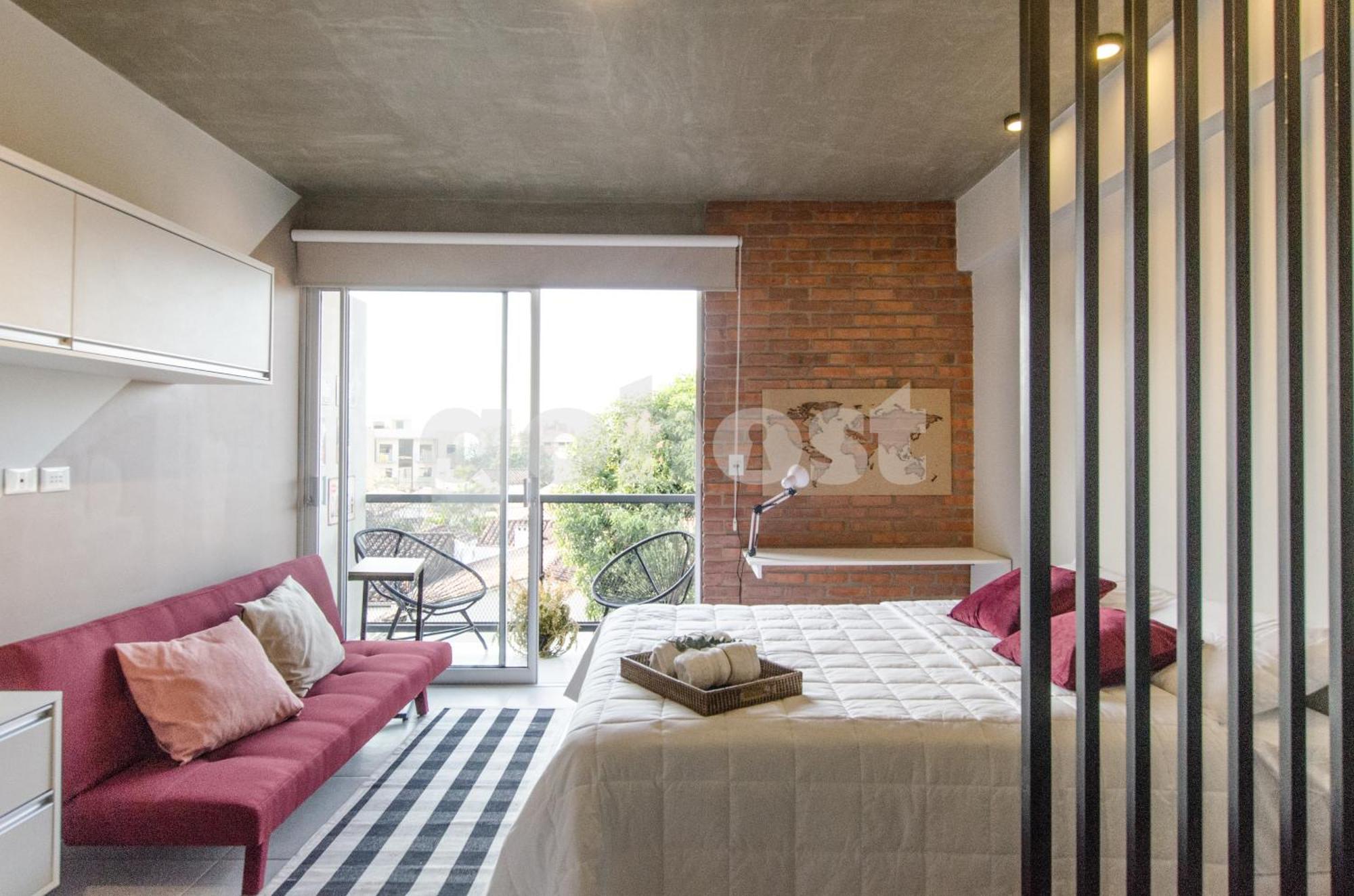 Chic Loft With Balcony In Las Mercedes Asuncion Exteriör bild