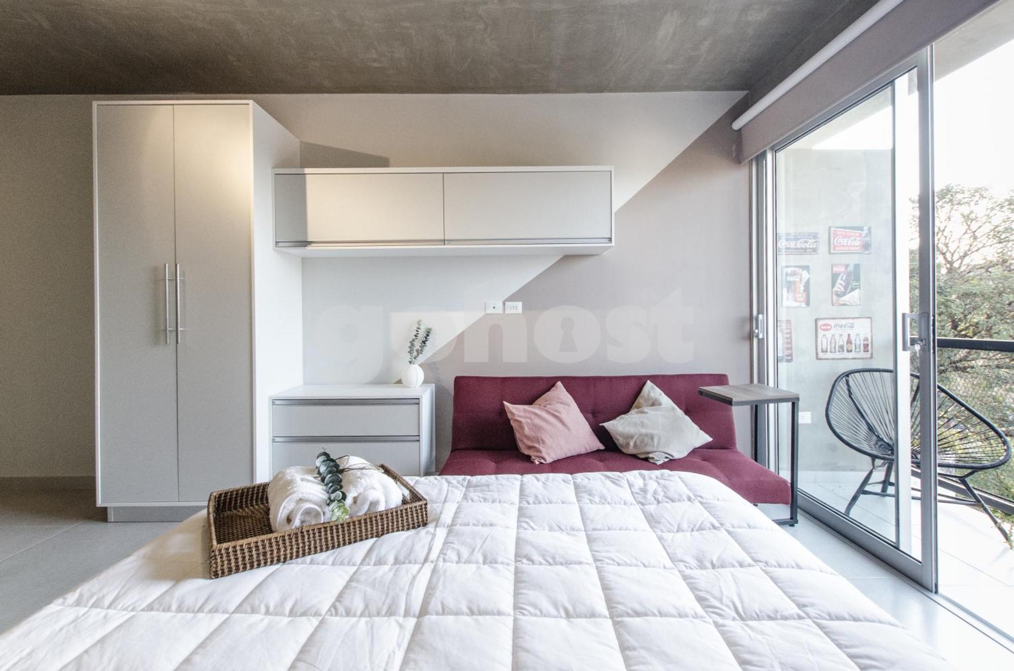 Chic Loft With Balcony In Las Mercedes Asuncion Exteriör bild